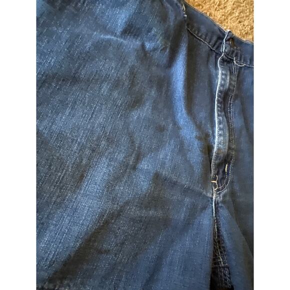 Carhartt 35” Blue Denim Carpenter Work Shorts - Picture 4 of 10